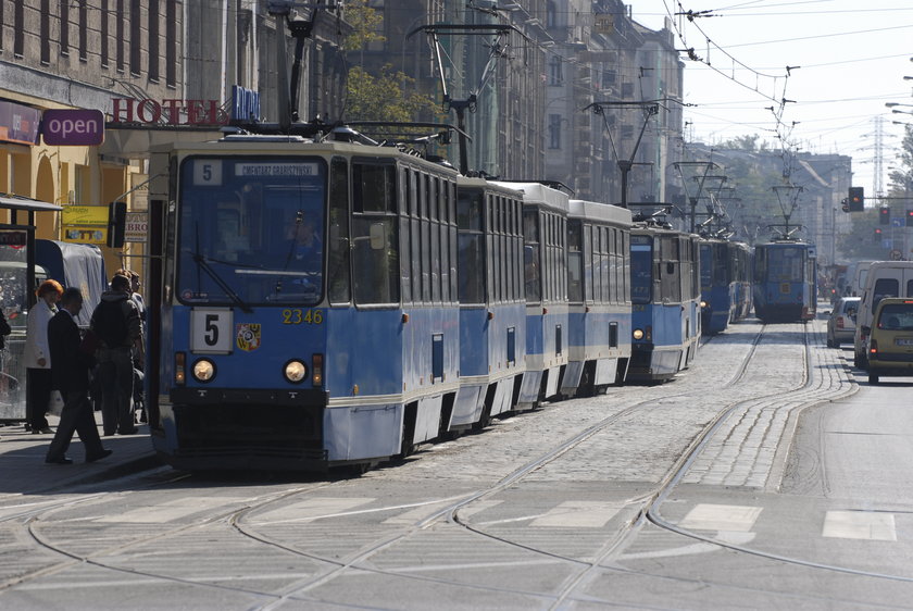 Brak informacji o objazdach tramwajowych