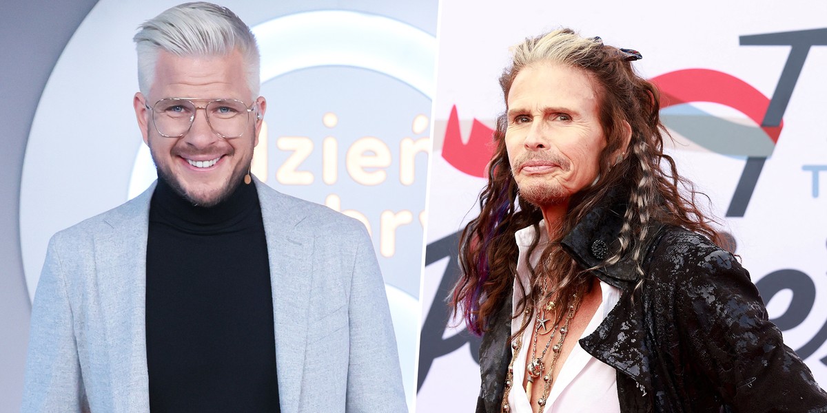 Filip Chajzer, Steven Tyler.