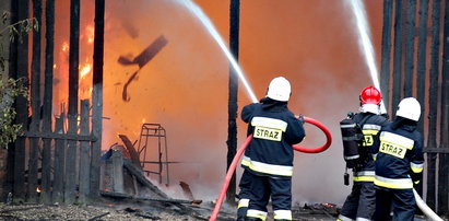 Pożar karczmy pod Wrocławiem