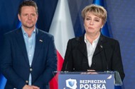 Hanna Zdanowska i Rafał Trzaskowski