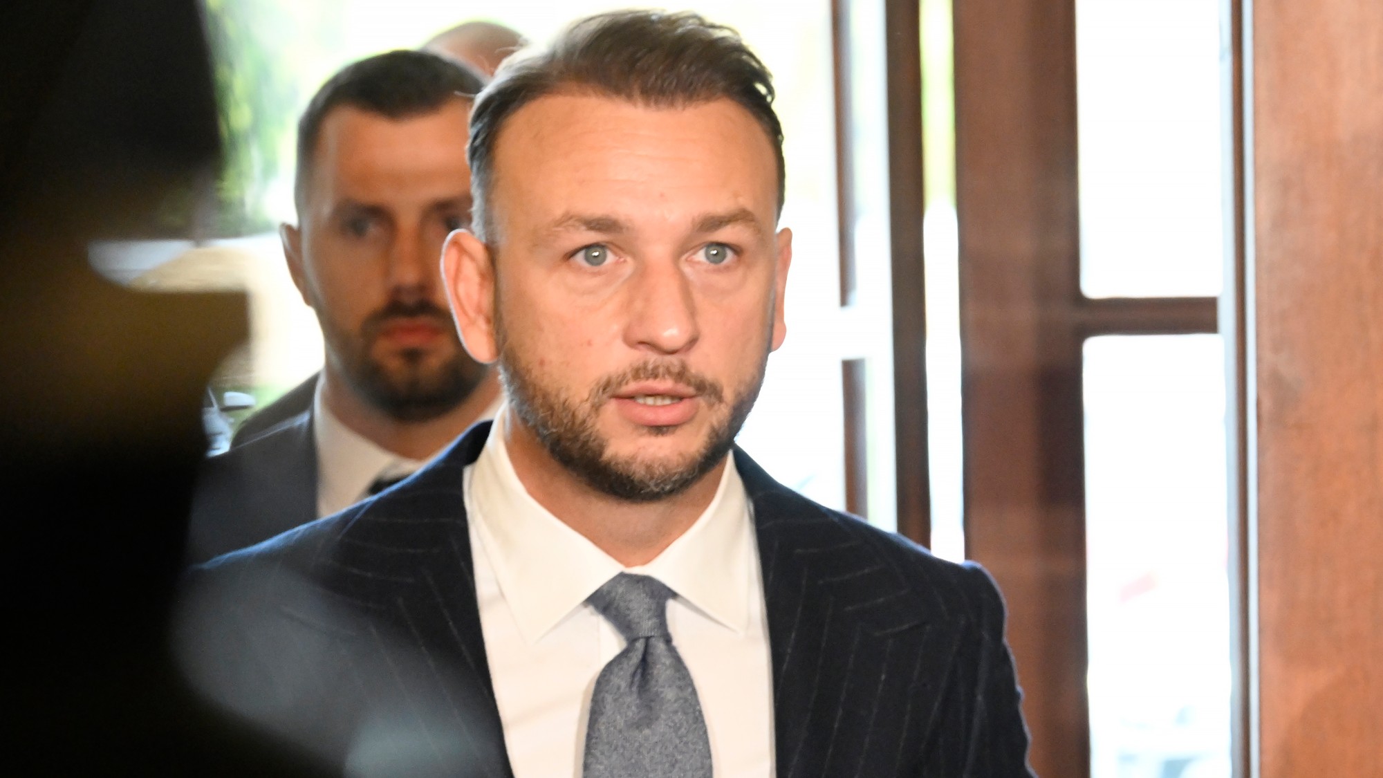 Minister vnútra SR Matúš Šutaj Eštok (Hlas-SD).