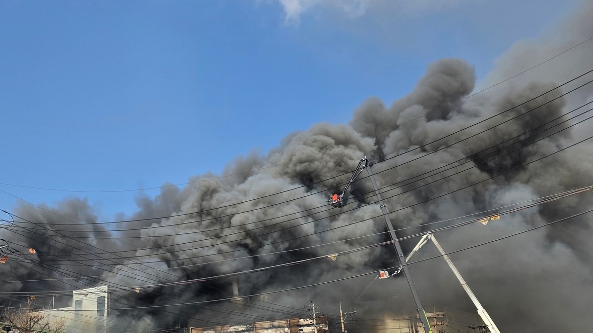 Požar u fabrici u Južnoj Koreji