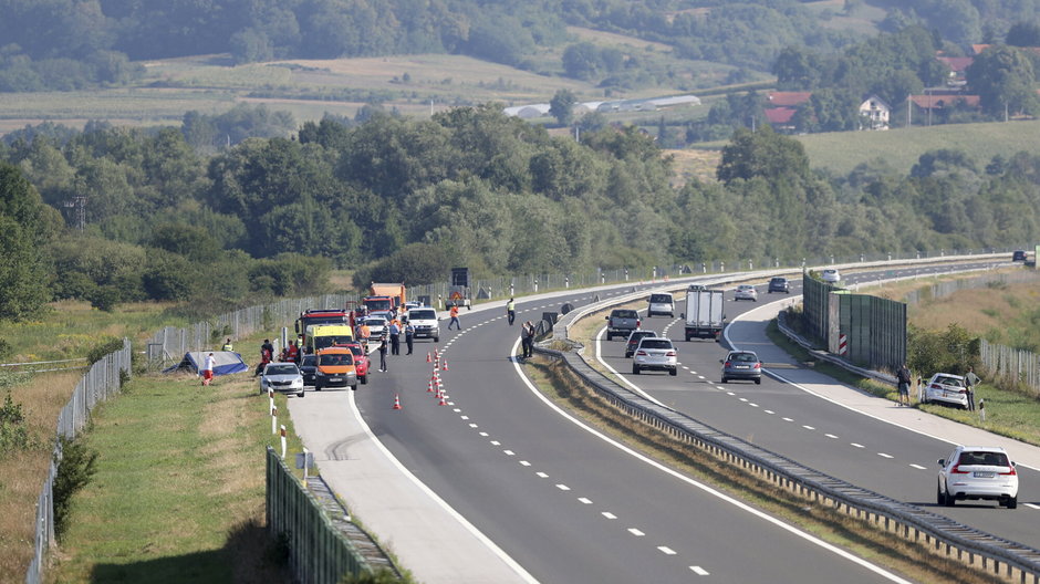 Tragiczny wypadek polskiego autokaru w Chorwacji