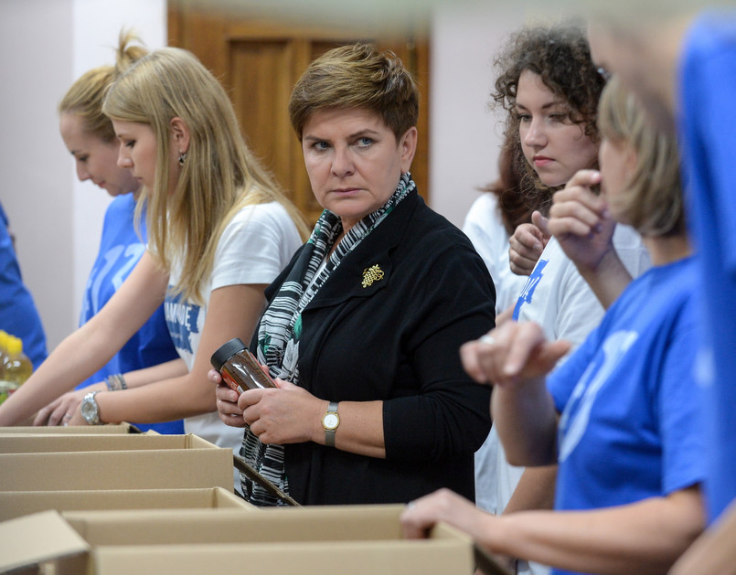 Beata Szydło podziękowała wolontariuszom z Fundacji "Kresy w potrzebie - Polacy Polakom"