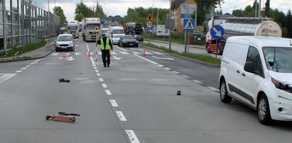 Przerażający wypadek na przejściu dla pieszych. 12-latek w ciężkim stanie