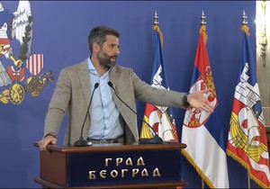 Gradonačelnik Beograda Aleksandar Šapić