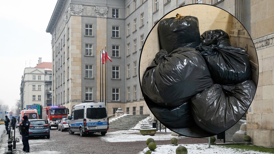 Worki pociętych dokumentów z gabinetów PiS