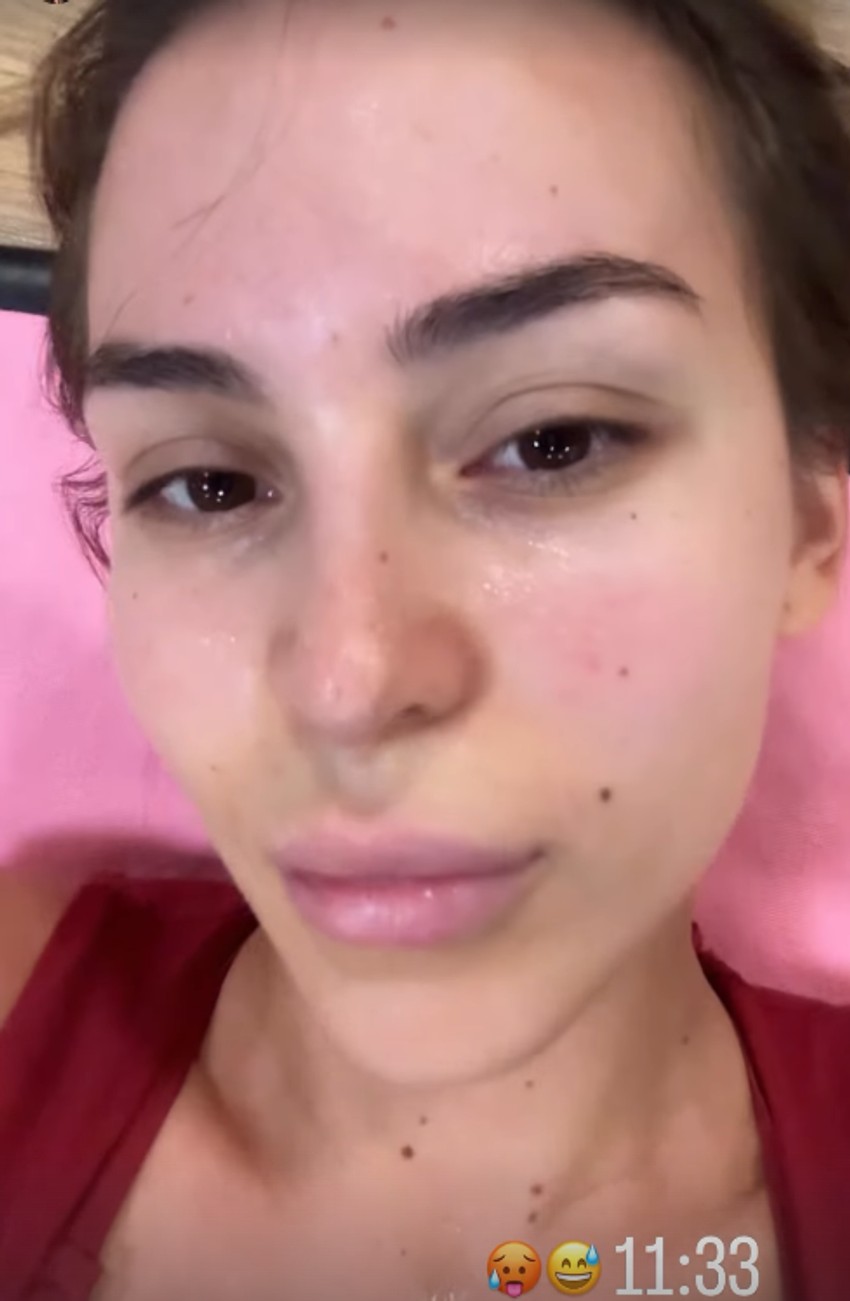 Anastasija Ražnatović mokra do kože