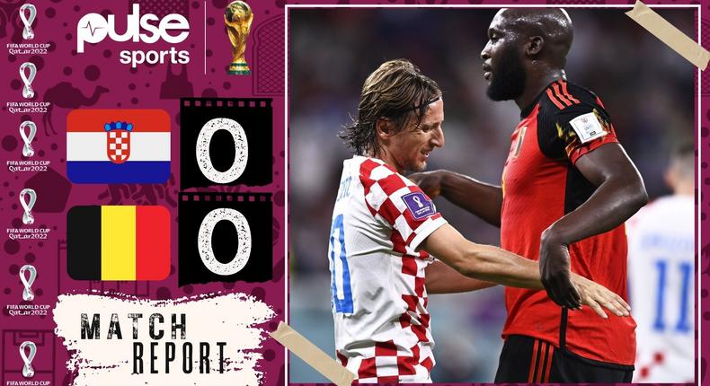 Croatia is through to the round of 16 at Belgium's expense.