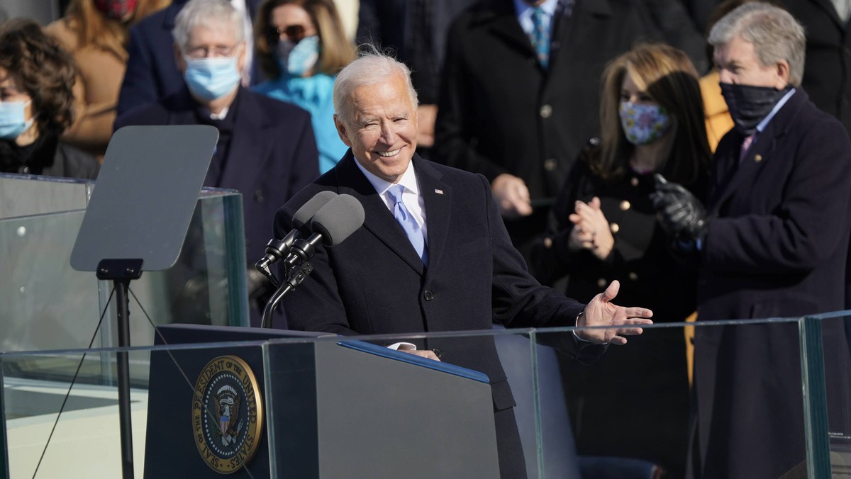 joe biden zaprzysiężenie usa prezydent Stany zjednoczone inauguracja