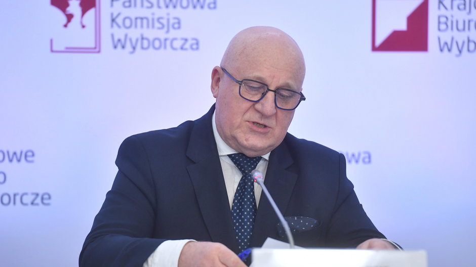 Szef PKW Sylwester Marciniak podał najnowsze dane o frekwencji wyborczej