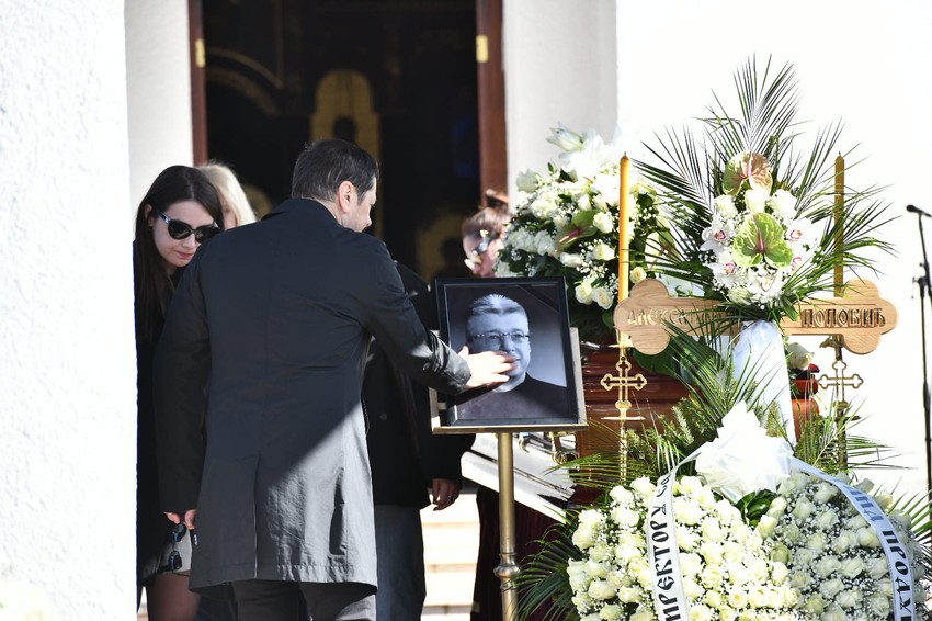 Sahrana Saše Popovića 