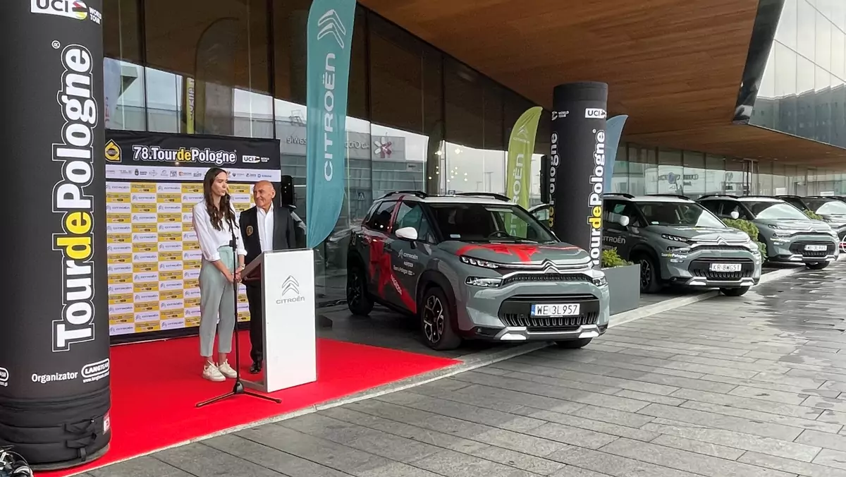 Citroën Polska przekazał organizatorom Tour de Pologne flotę pojazdów