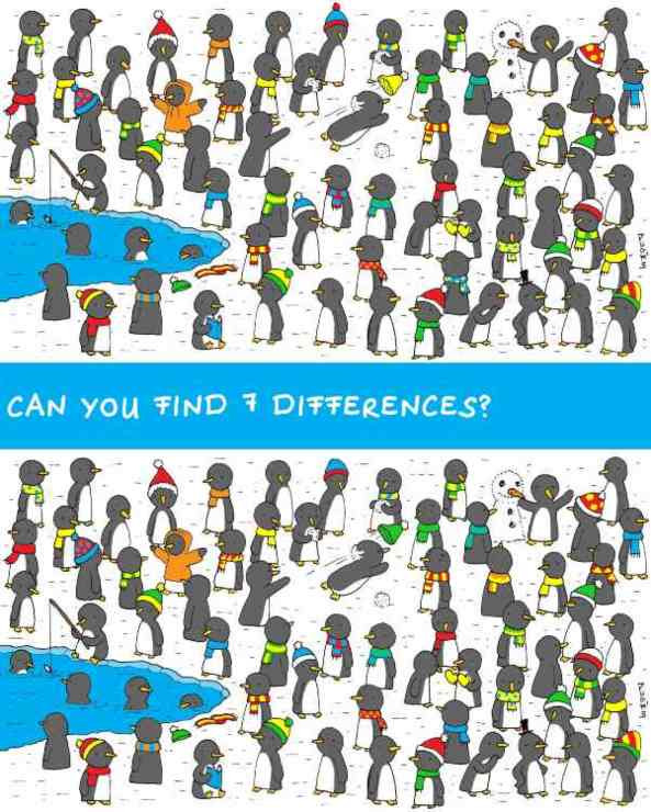 Znajdź różnice na obrazkach!