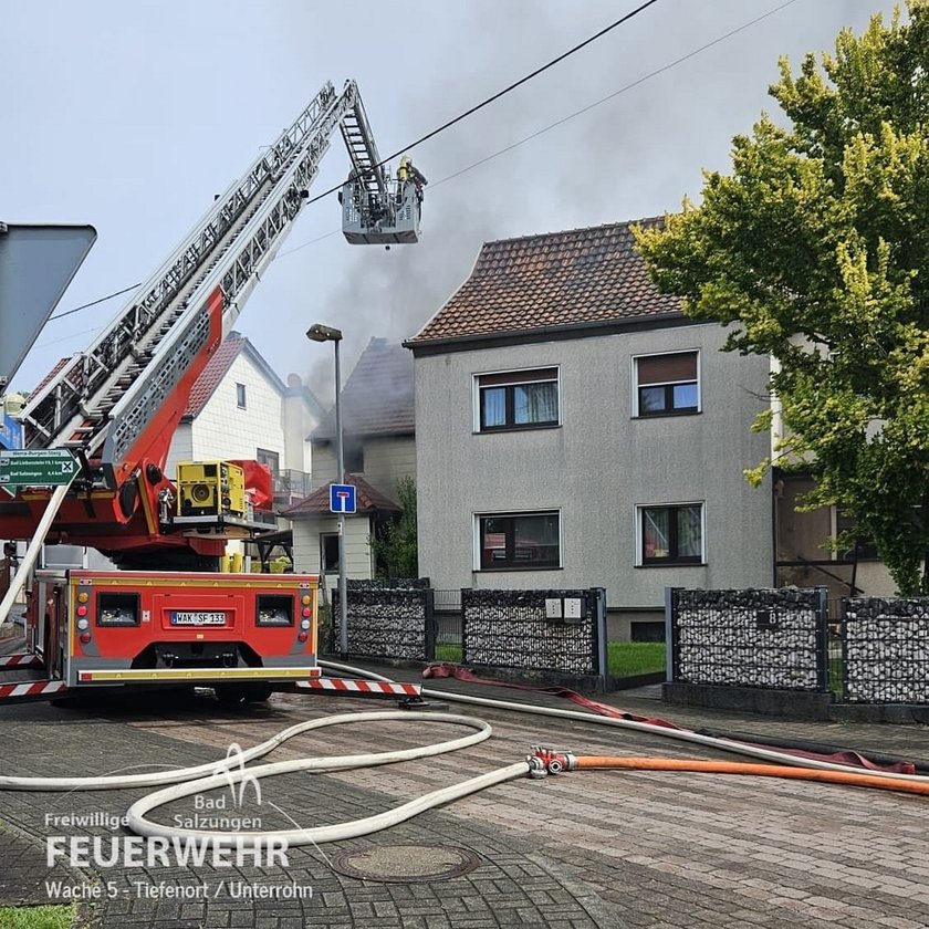 Germany. A tragic accident while cooking dinner. The house was left home