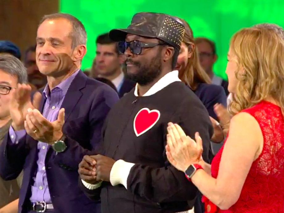 Will.i.am gets a standing ovation at Dreamforce 2016