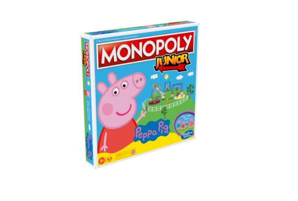 Gra planszowa Hasbro Monopoly Junior Świnka Peppa