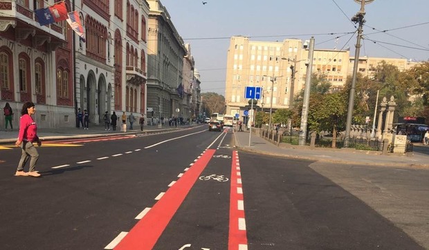 Biciklistička staza Vasina ulica