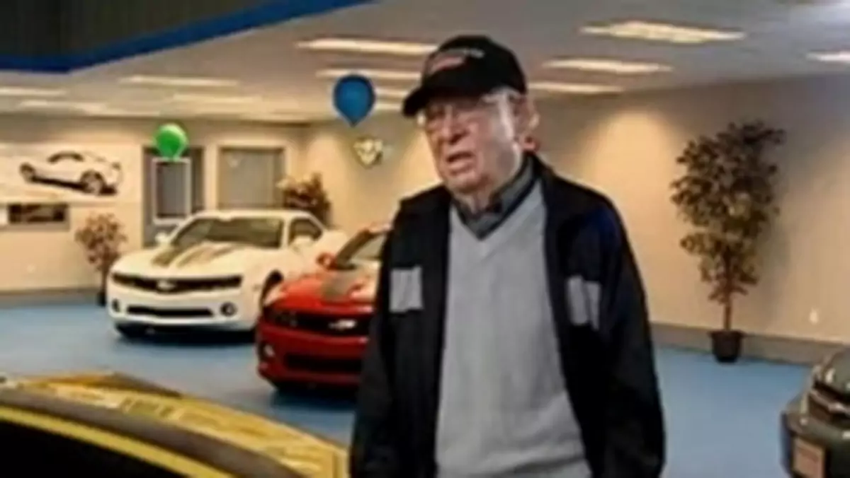 Kupił Camaro w wieku 101 lat