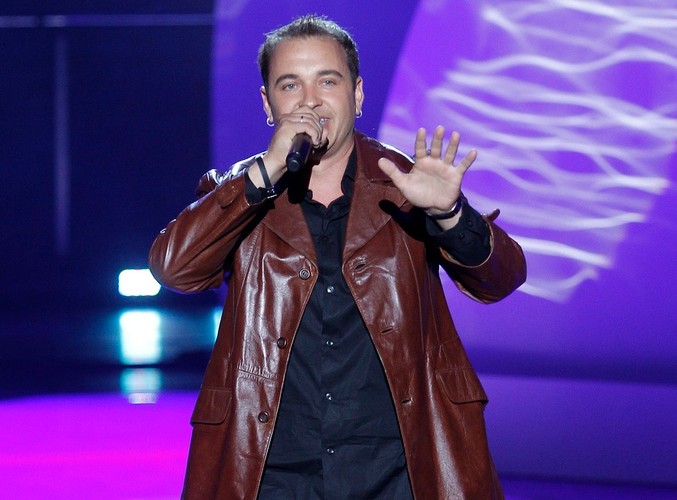 Radosław Liszewski i Weekend podczas koncertu 'Disco pod żaglami'