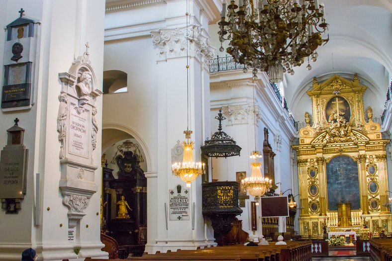 Serce Fryderyka Chopina w Kościele Świętego Krzyża w Warszawie
