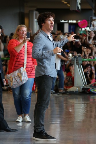 Benedict Cumberbatch w Japonii