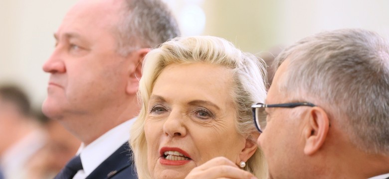 Anna Maria Anders miała wypadek na cmentarzu. Trafiła do szpitala
