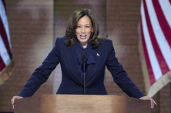 Kamala Harris oficjalnie przyjęła nominację. "Trump groził porzuceniem NATO"