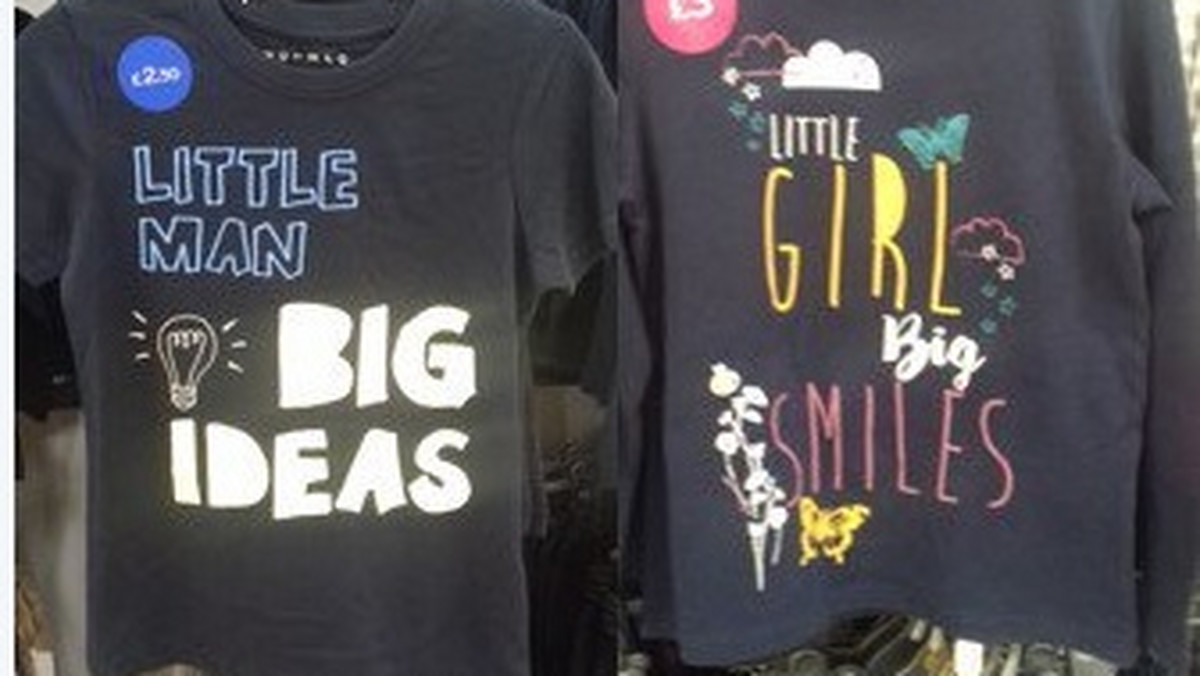 Sieć supermarketów Morissons podpadła Brytyjczykom. Wszystkiemu winne dziecięce T-shirty z "seksistowskim" tekstem, który obraża dziewczynki.