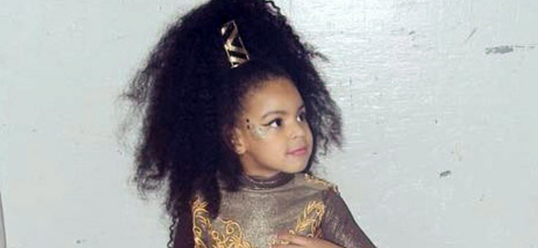 3-letnia córka Beyonce w makijażu i doczepianych włosach