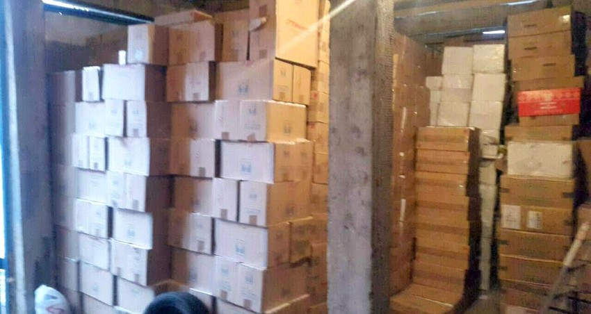 Zaplenjene cigarete u jednoj od prethodnih akcija