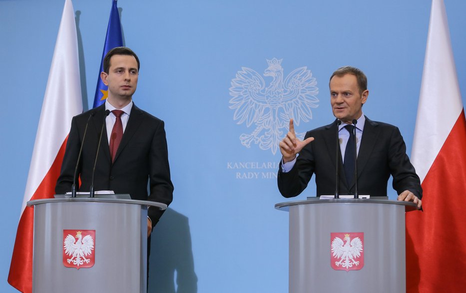Władysław Kosiniak-Kamysz i Donald Tusk w 2013 r.