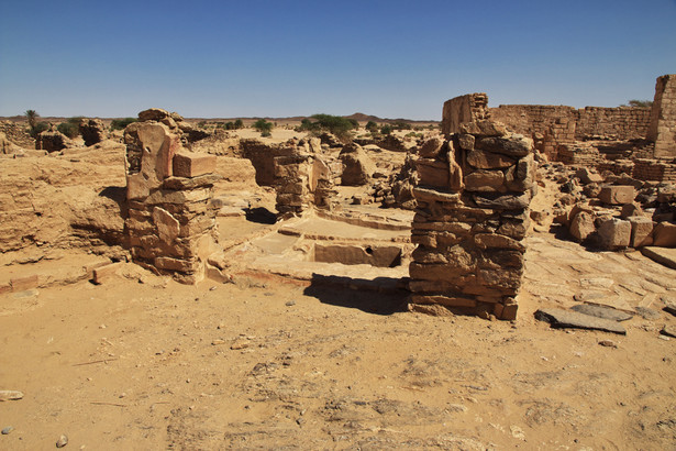 W Ghazali w Sudanie znajduje się kompleks monastyczny, który powstał pomiędzy 680 r. a 720 r.