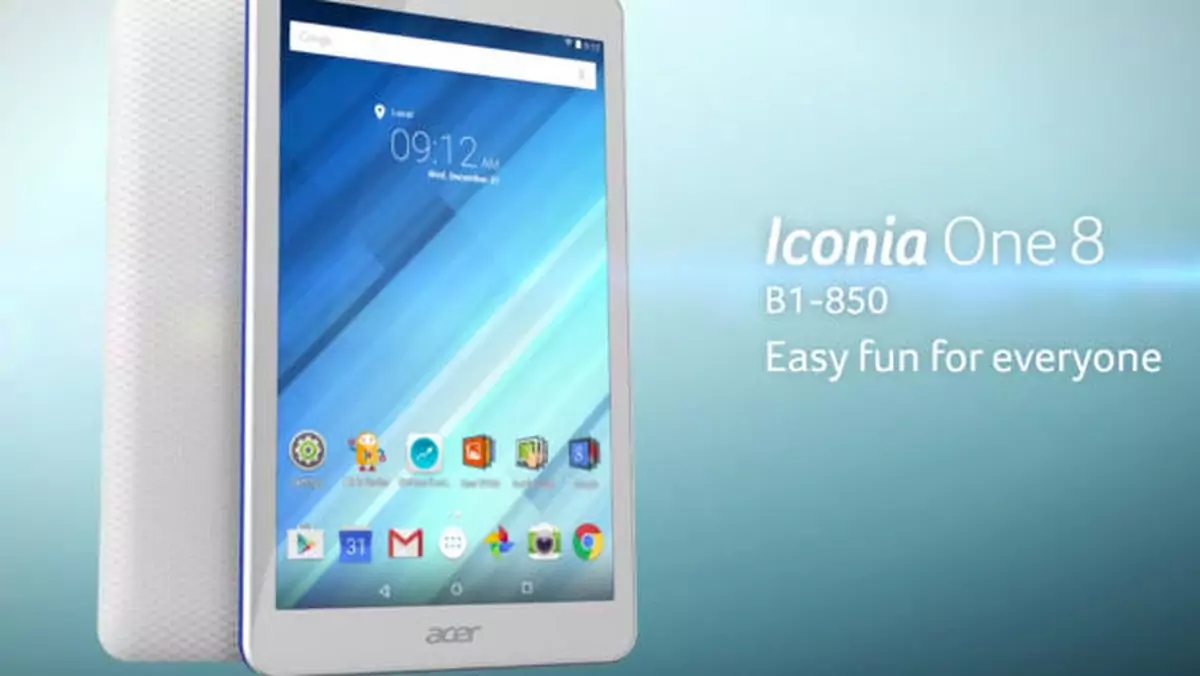 Acer Iconia One 8 (B1-850) - tablet dla każdego (CES 2016)