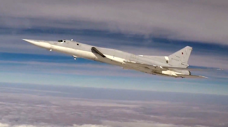 TU-160-as "Black Jack" bombázó /Fotó: AFP