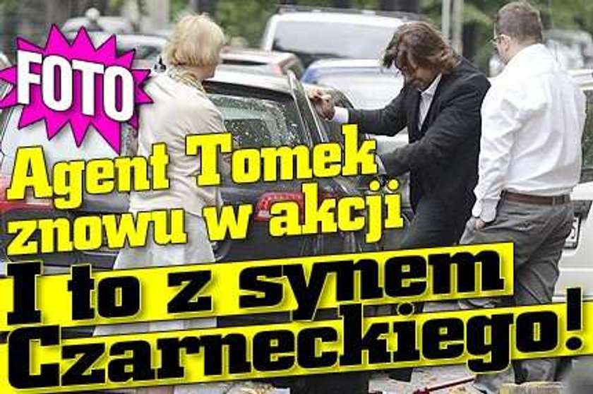 Agent Tomek znowu w akcji. I to z synem Czarneckiego! 