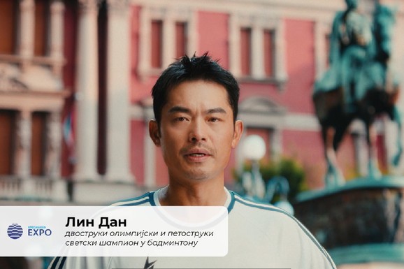 Snaga discipline i univerzalni jezik igre: Kako globalni ambasadori spajaju svet u Beogradu- Lin Dan kao ambasador Ekspa 2027