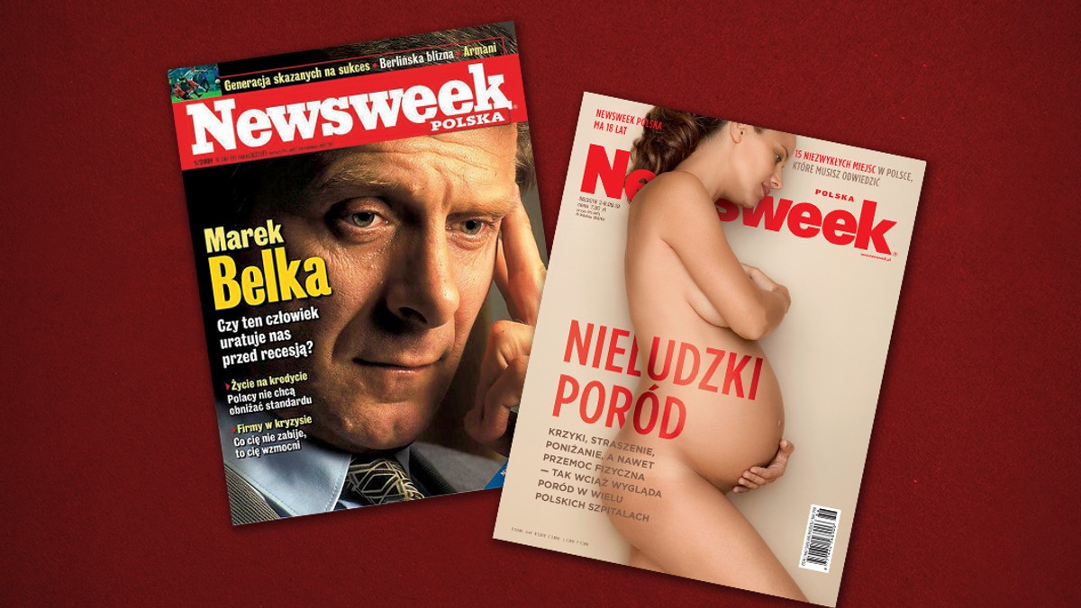 Newsweek 18 lat okładka