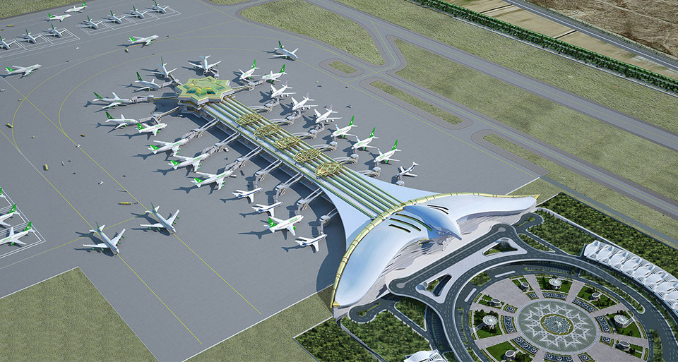 Lotnisko w Aszchabadzie