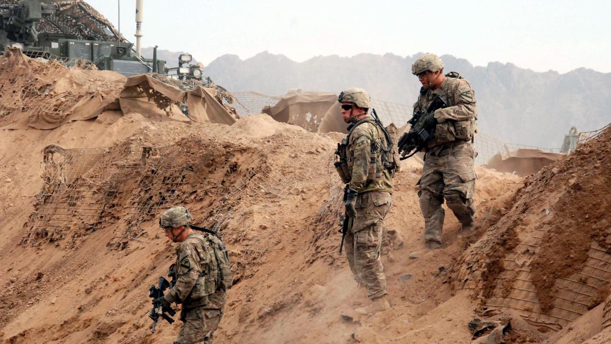AFGHANISTAN NATO MILITARY BASE ATTACK