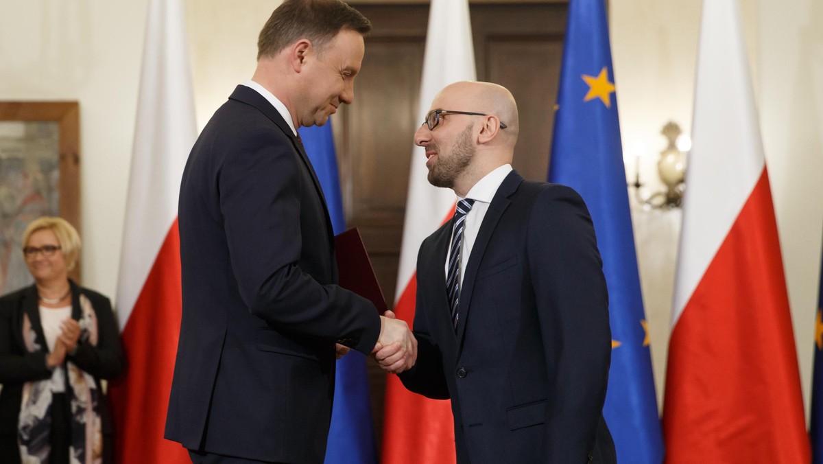 Pałac Prezydencki polityka Andrzej Duda Krzysztof Łapiński