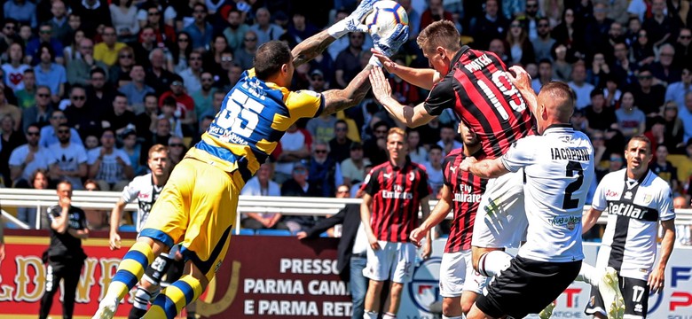 Piątek nie pokonał bramkarza beniaminka. AC Milan tyko zremisował z Parmą
