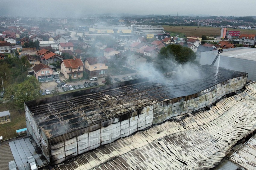 požar, skladište, banjaluka