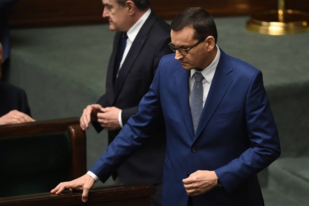 Morawiecki o "chamskiej hołocie" Kaczyńskiego: Czasami muszą paść takie męskie słowa