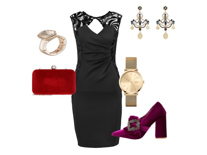 STYLIZACJE na karnawał z małą czarną