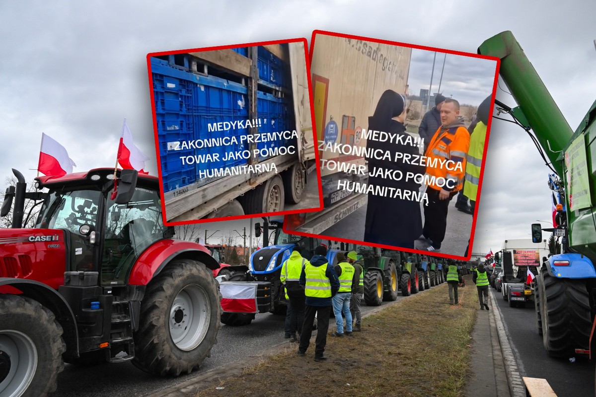 Zakonnica przemyca towar jako pomoc humanitarną