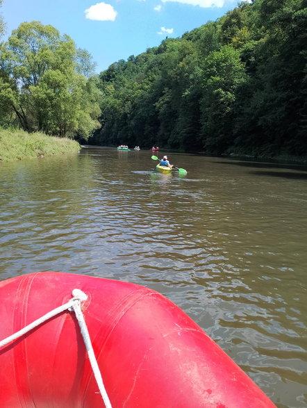 Spływ pontonowy Bardo na Dolnym Śląsku