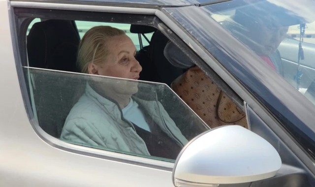 Vesna Zmijanac na aerodromu