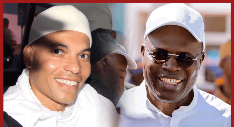 Karim Meïssa Wade et Khalifa Ababacar Sall