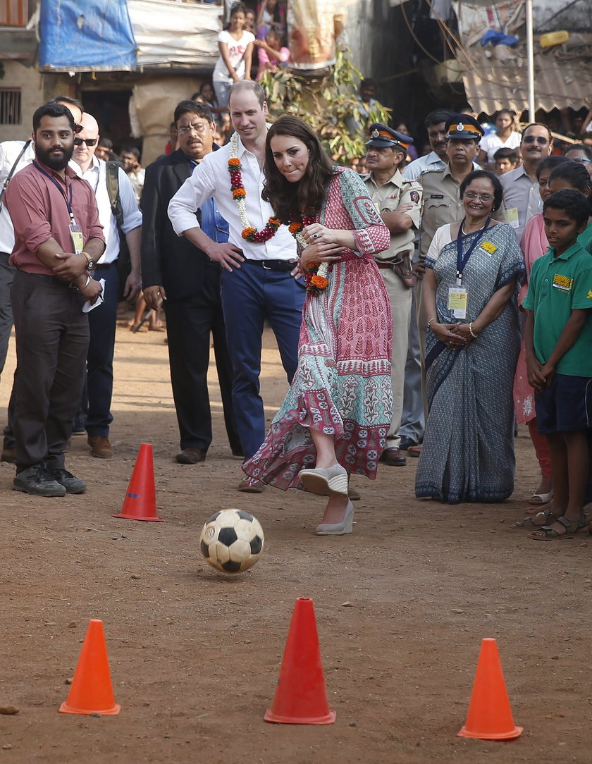 Księżna Kate i książę William w Indiach